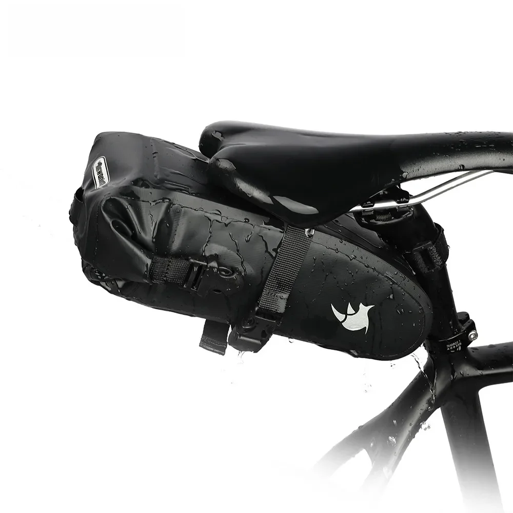 AliExpress Rhinowalk Bike Bag  2.5L Waterproof Bicycle Saddle Bag Shockproof Cycling Rear Seatpost Bag MTB Bike Accessories Pouch