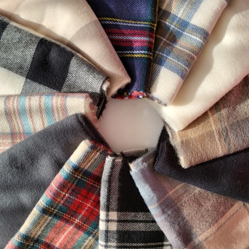 유기견후원 체크 니트 머플러 남녀공용 커플 롱 목도리 no.11 