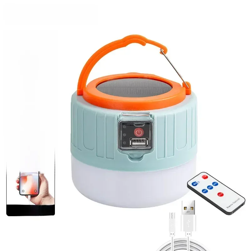 Lampe LED haute puissance pour Camping, ampoule Rechargeable par USB, lampe de tente extérieure, lanterne Portable, éclairage d'urgence pour barbecue et randonnée