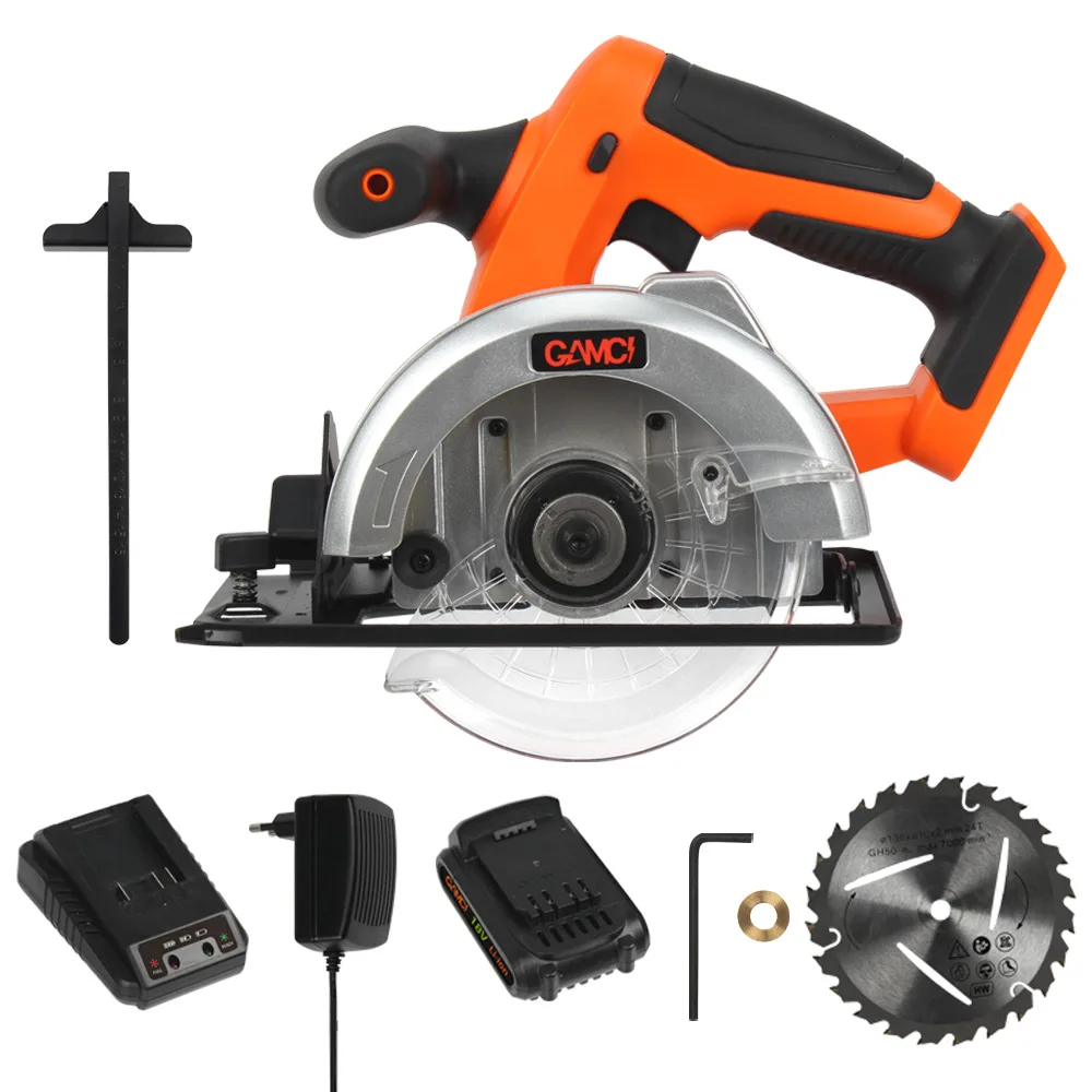 18V Charging Wireless circular saw chainsaw battery + Blade full set CS18-5IN