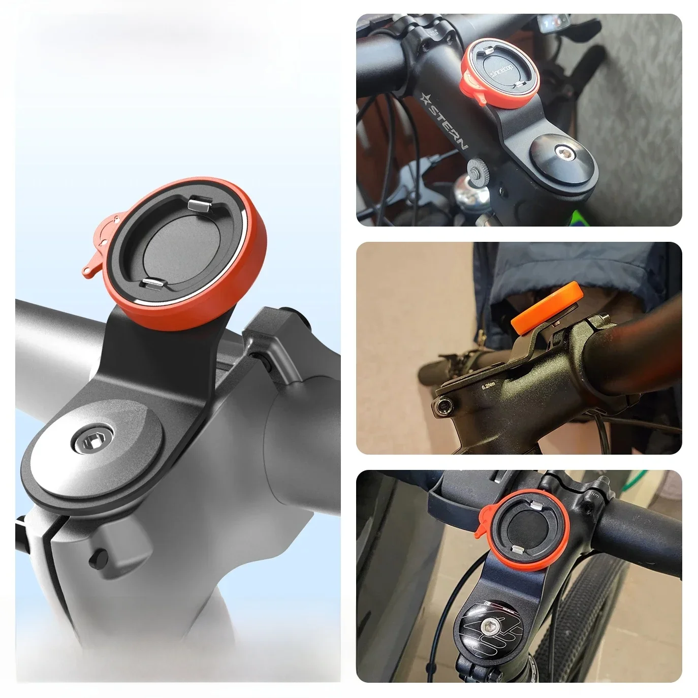 AliExpress sincetop Mountain Bike Stem Phone Holder Bicycle MTB Stem Mount Stand Moto Navigator Outdoor Cycling Smartphone for Xiaomi iPhone
