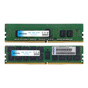 Sunucunun belleği DDR4 Ram, 16 GB, 4 GB, 8 GB-32 GB PC4 2400 MHz 2133 MHz 2666 MHz 2133 P 2400 T 2666 V REG ECC Desteği, anakart X99 Sunucu için plakanın ilk 10 satışı №1