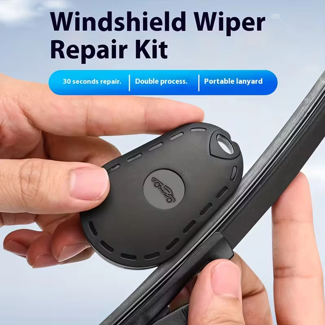 Universelles Auto-Scheibenwischer-Reparaturwerkzeug Ergonomisches Windschutzscheiben-Wischerblatt-Restaurierungsset für Autos und LKWs, Wischergummi-Reparatur