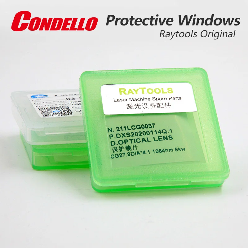 

Condello Raytools Original Protective Lens Laser Optical Protection Windows For Raytools Fiber Cutting Welding Machine Head