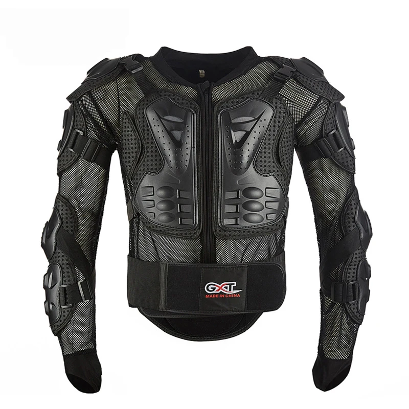 M-3XL Plus Size Motocross Motorcycle Riding Armor Jacket Clothing Moto Cross Body Protection Motorbike Safeguard Care Armour