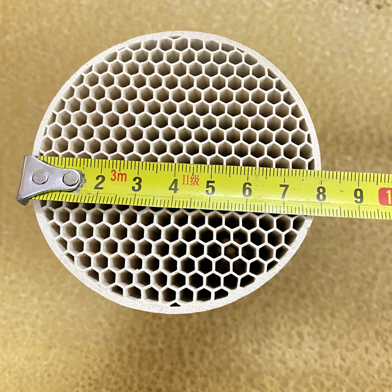 1 Stück 80*140mm Keramik-Wärmetauscher-Kern Wabenförmiger Keramik-Wärmespeicherkern Hochwertige Wärmetauscher – Detail 1