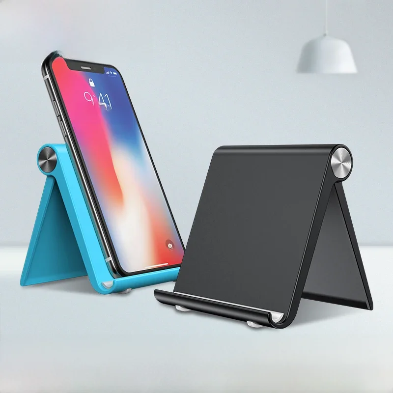 Składany uchwyt na telefon Olaf Stojak na telefon do iPhone'a 13 12 Xiaomi Samsung Huawei Stojak na telefon komórkowy — zdjęcie produktu 7