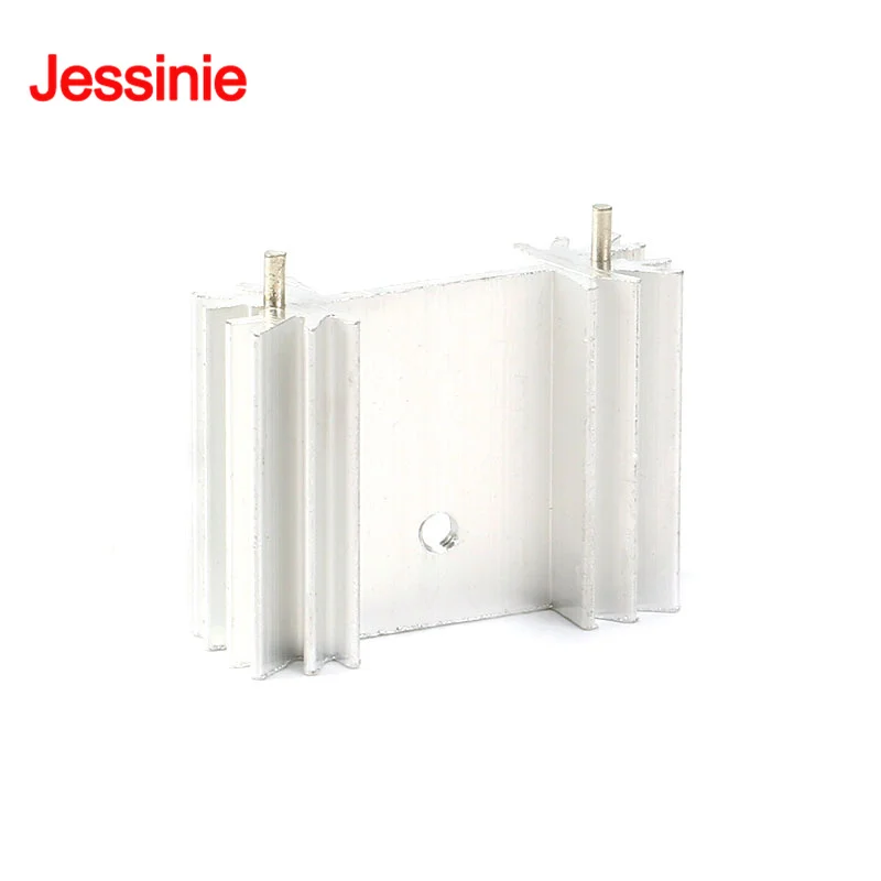 100Pcs/1pc 34*25*12mm Aluminum Alloy Heatsink Radiator Heat Sink Electronic Chip IC Cooling Radiator Cooler for CPU RAM GPU PCB