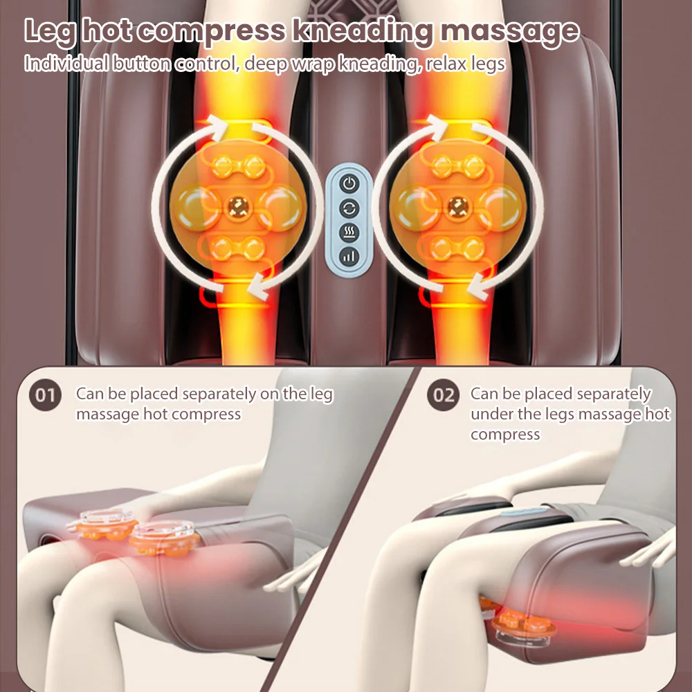 Multifunktionale Lenden Traktion Massage Matratze Kissen Ganzkörper Elektrische Schulter Hals Taille Zurück Vibrationen Massage Kissen – Detail 3