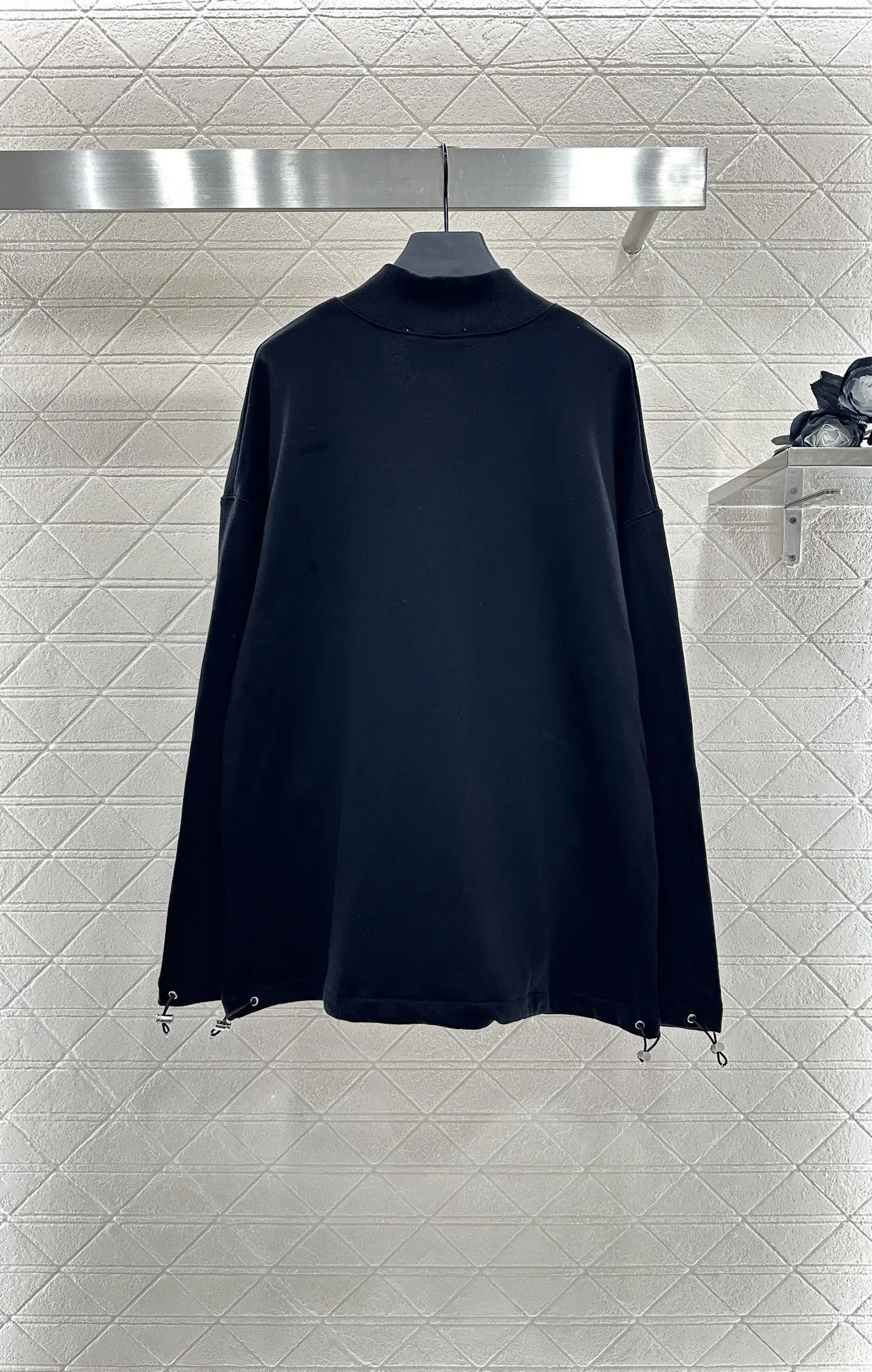 

25 Early Autumn New Zipper Decoration Double Pocket Loose Handsome High-end Jacket