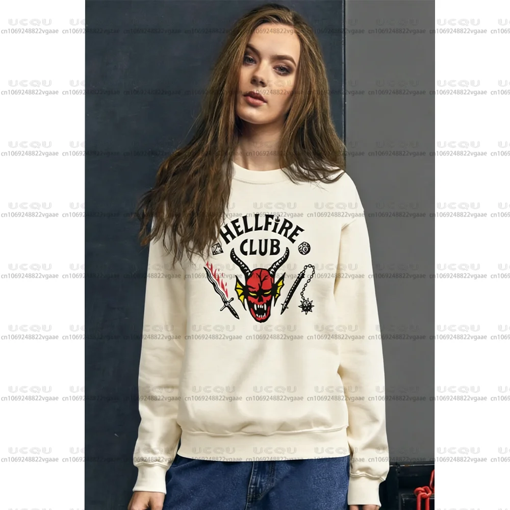 여성 의류 소녀 티셔츠 S-스트레인저 티 셔츠 유니섹스 티 탑 선물 클럽 2026 후디 스웨트셔츠 파티 코튼 커플