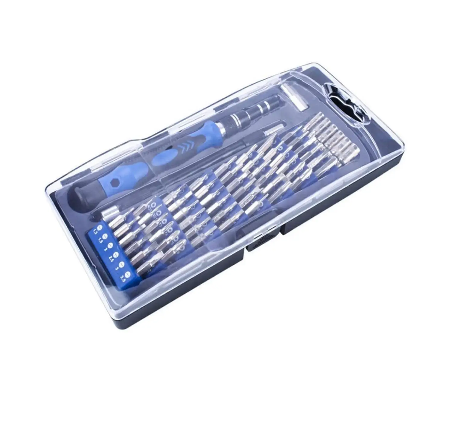 Precision Screwdriver Set, 58 in 1 Magnetic Driver Repair Tool Kits for Phone, PC, Eyeglasses, Watch, Smartphones and Other Blue