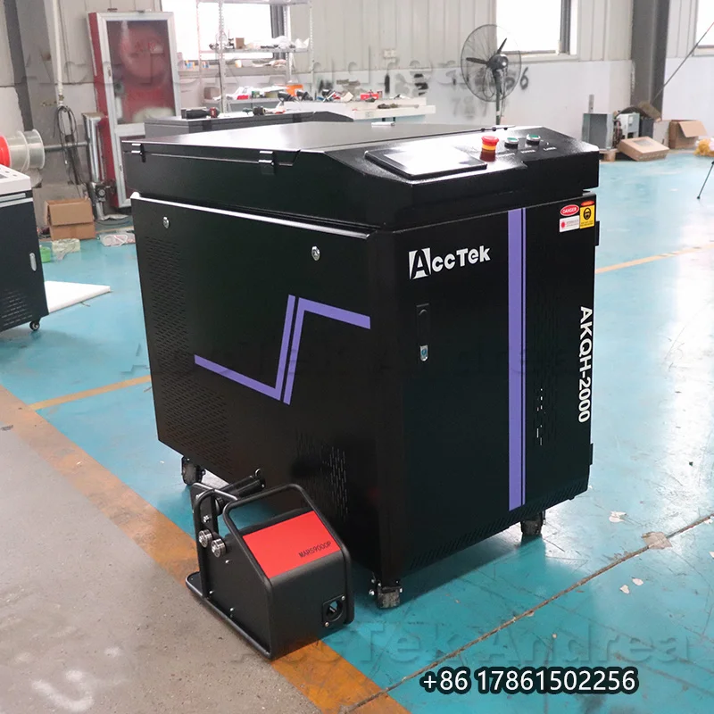 Metal Aluminum Mobile Fiber Laser Welding Machine Weld Find Handheld Weld 1/4 Inch 3/7 INCH Cut 3mm