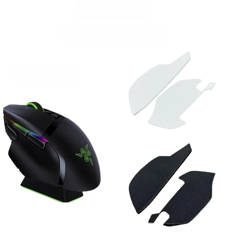 Boczna antypoślizgowa dla myszy przewodowych/bezprzewodowych Razer Basilisk V3 Pro z naklejkami 3M, wymienne części zamienne — zdjęcie produktu 7