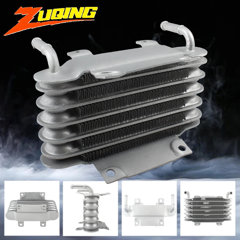 

Motorcycle Cooler Gy6 Performance Parts Oil Cooler 8mm 6 Row for Honda Pit Bike Oil Radiator 2012 to 2022 Universal Motocross