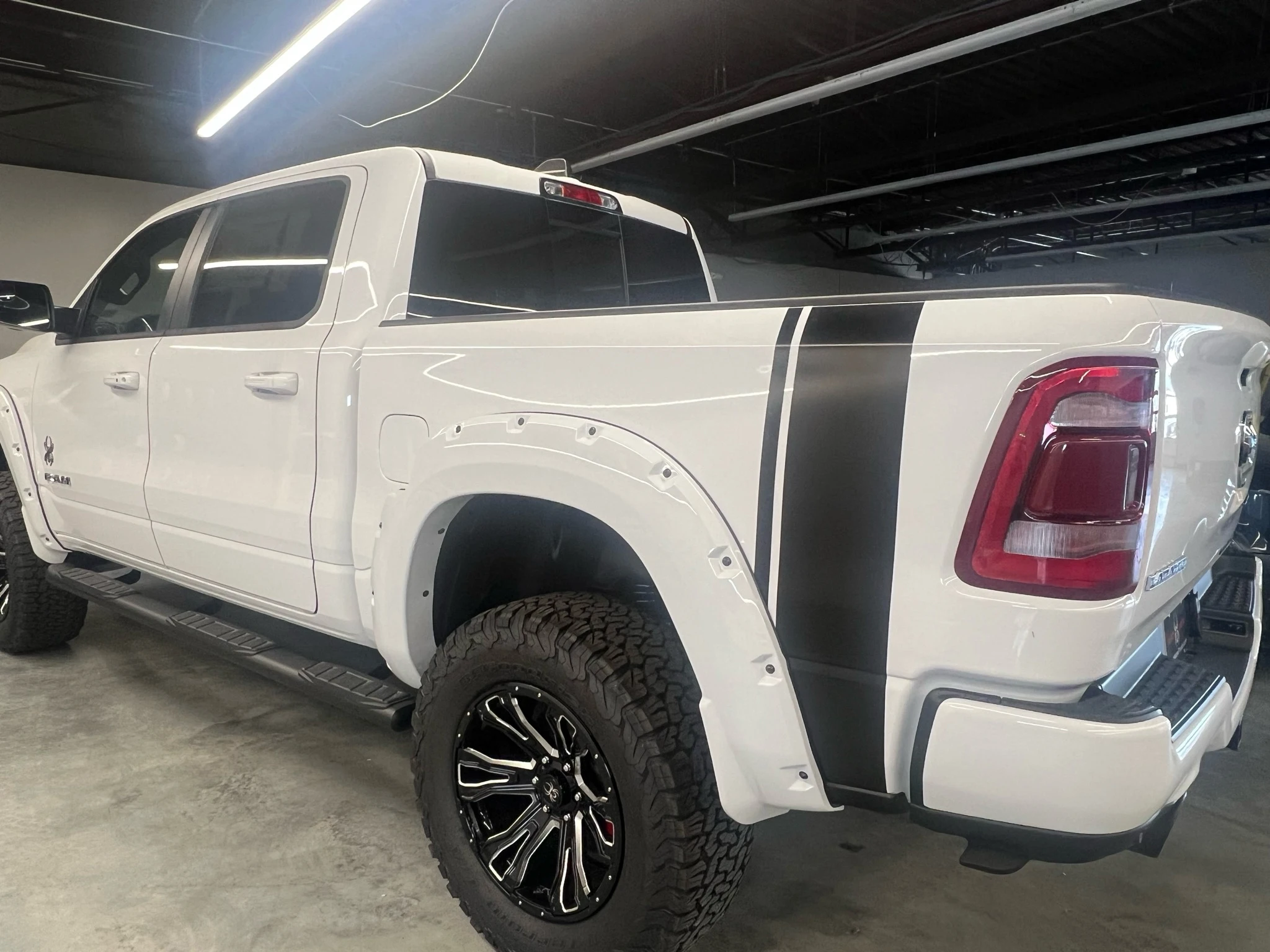 Car Stickers For Dodge Ram 2019+ Bedside Tail Scat Pack Style Bumblebee Stripes Car Accessory Truck Graphic Vinyl Decor Cover