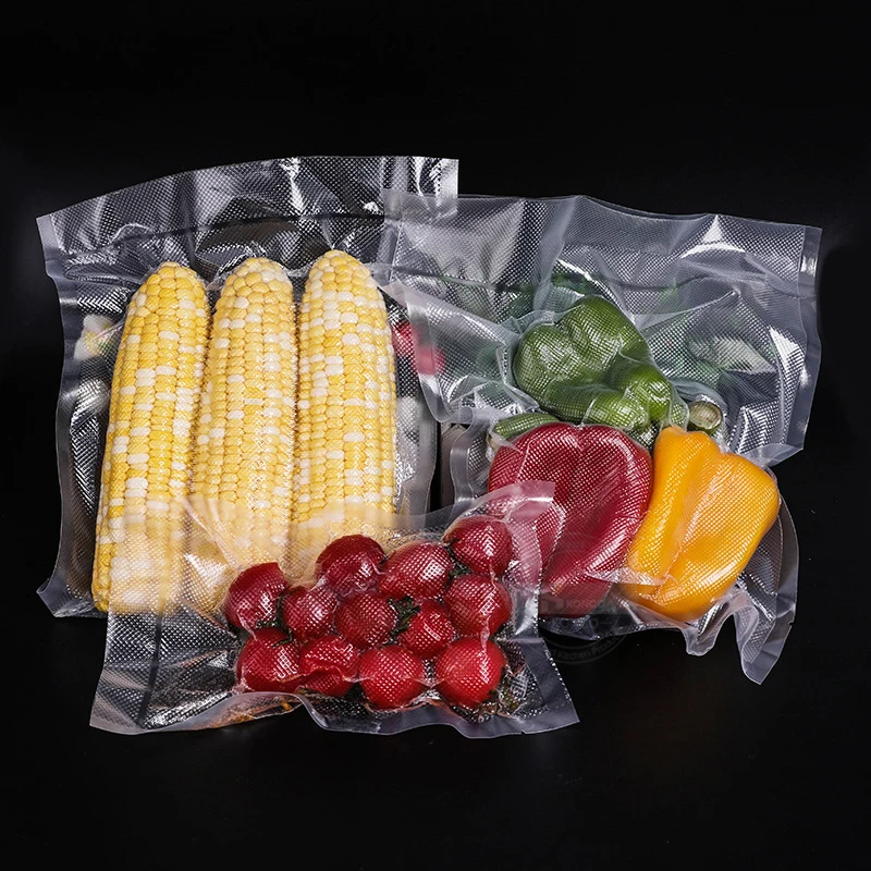 Kitchen Vacuum Sealer Bag 12/15/20/25/28cm*500cm Food Vacuum Bag Storage Bags Transparent Food Packaging Bag Fresh-keeping