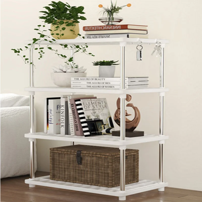 4 الطبقات الحديثة الحد الأدنى قائما بذاته وجبة خفيفة تخزين الرف لغرفة النوم المطبخ غرفة المعيشة اكسسوارات تنظيم المنزل وتخزين الحمام