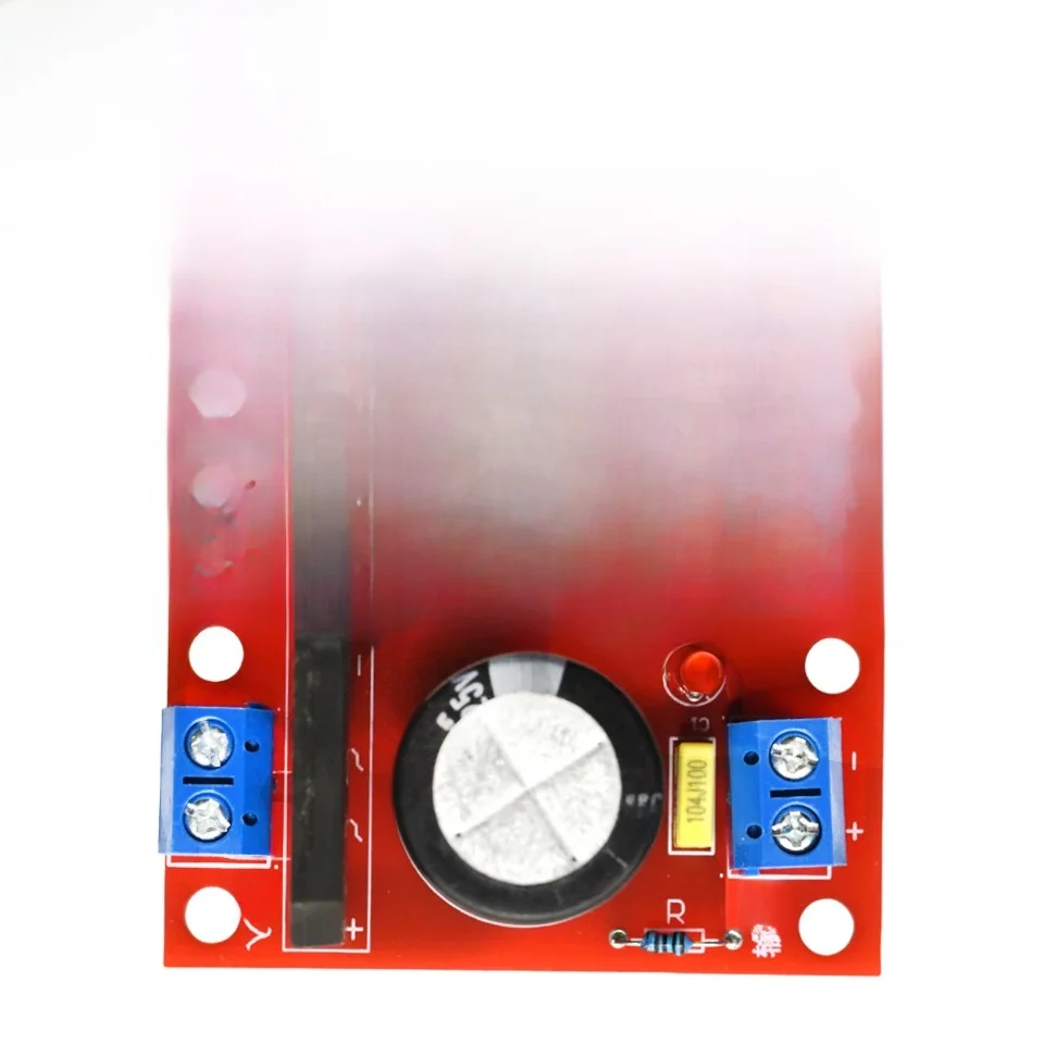 Redresseur filtre carte d'alimentation 3A/8A redresseur avec indicateur LED transformateur aC à dC aC carte d'alimentation unique