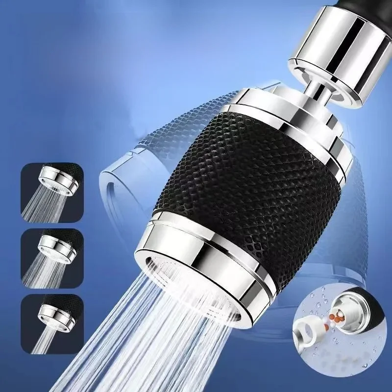 Uniwersalny kran 360-stopniowy obrotowy filtr kranowy 3-trybowa końcówka Bubbler wody Kran Anti-Splash Economizer Artykuły kuchenne — zdjęcie 2
