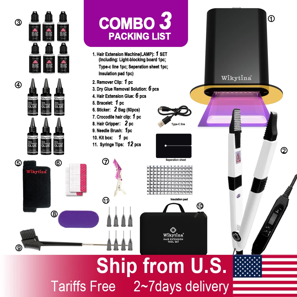 Uv V Light Hair Ext…