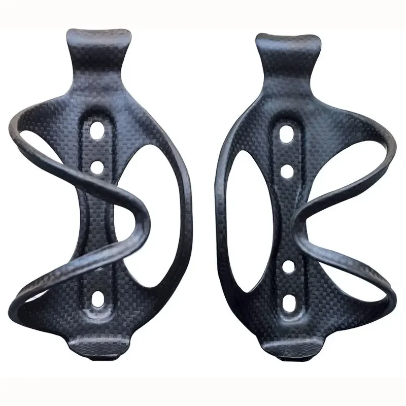 AliExpress NONE New Mountain Bicycle Road Bicycle Carbon Fiber Kettle Rack, MTB Road Bike Bottle Rack, Cup Rack, 3K Pattern Bicycle Accessories