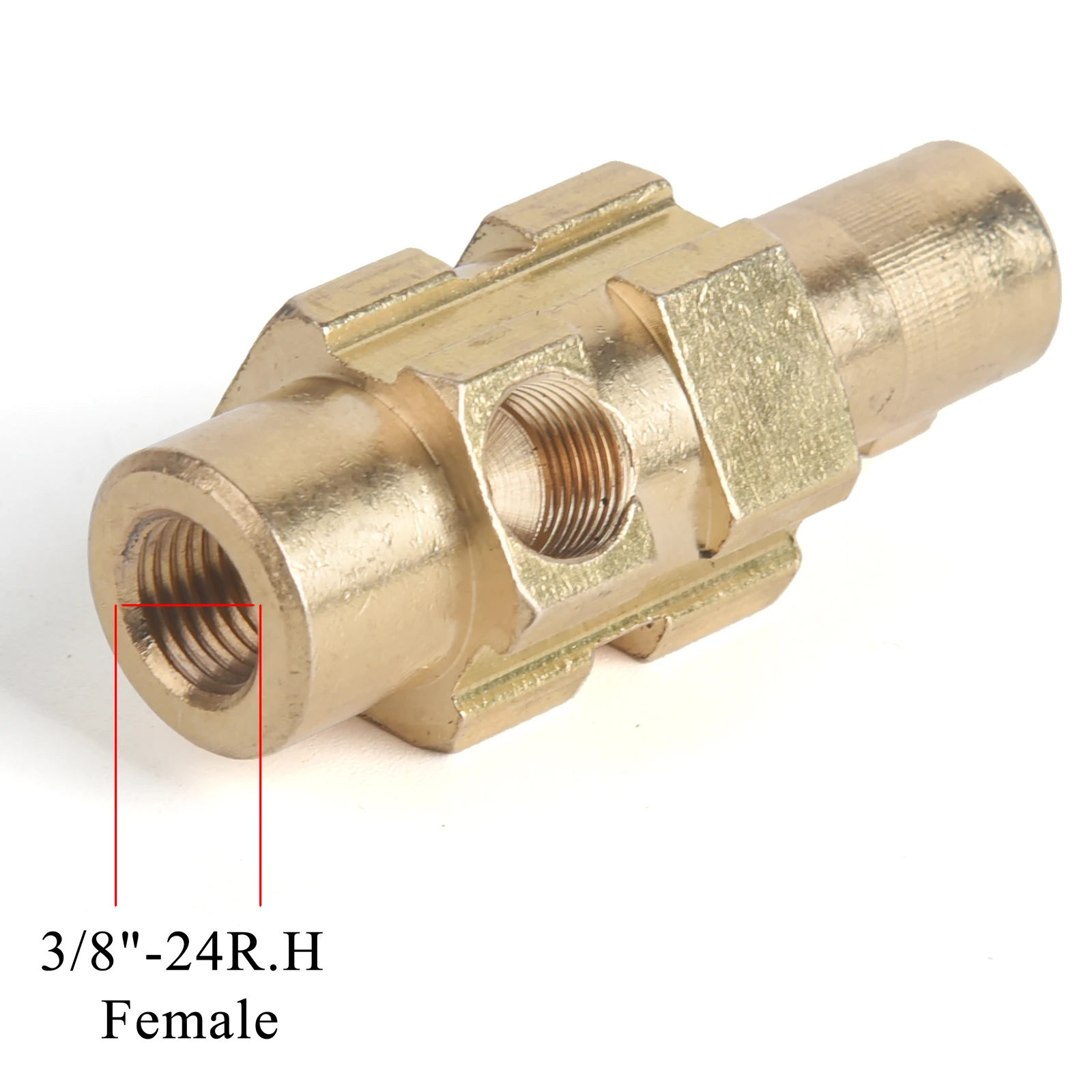 Plugue da tocha Dinse 35-50 TIG com encaixe de argônio Fit WP9 e WP17 séries LDT-917F