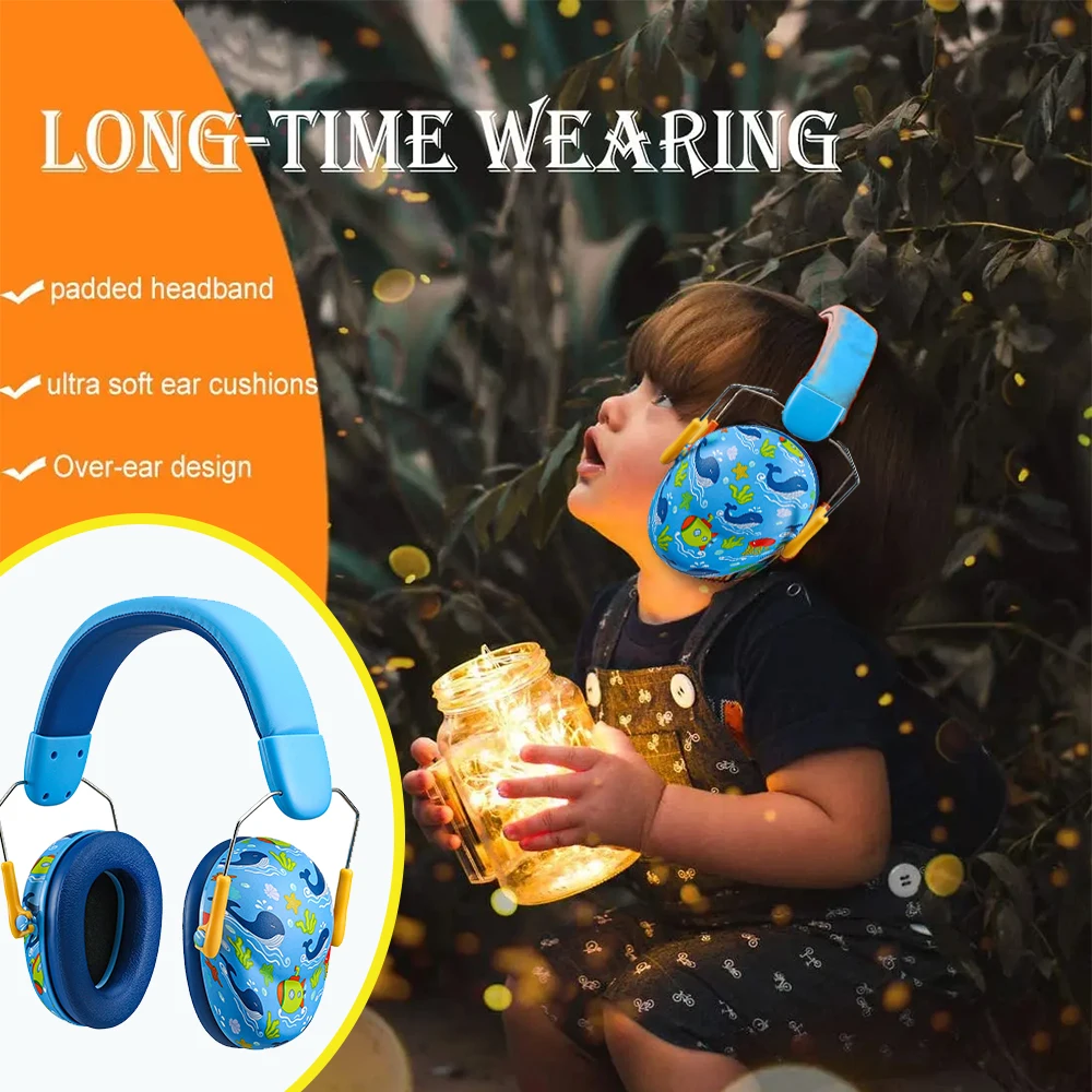 ARM NEXT Ear Protection Baby Noise Earmuffs Noise Reduction Ear Defenders earmuff for children Adjustable nrr 25db Safety