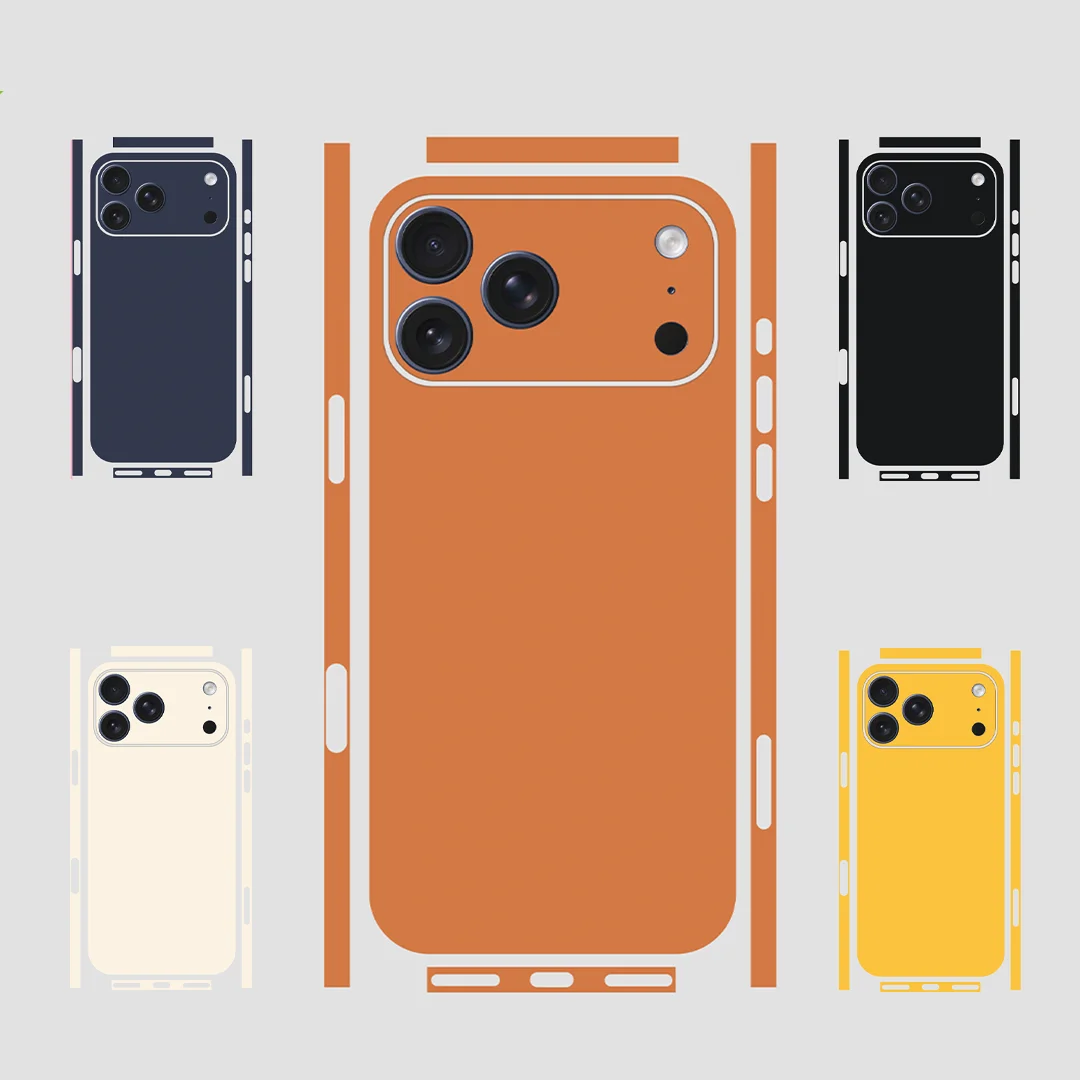 

Vinyl Stickers For iPhone 11 - 17 Pro / Pro Max Premium Full Wrap Decals - IPM004 Colors Collection By Nexa Skins