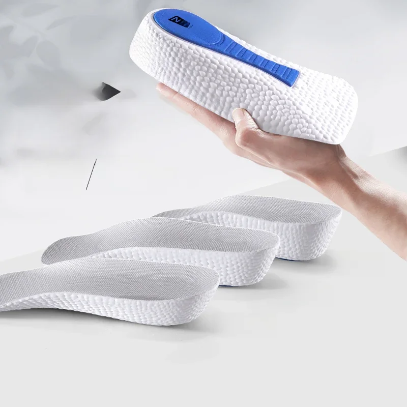 Semelles rehaussantes pour hommes et femmes, avec coussinets de soutien de la voûte plantaire, orthopédiques, pour chaussures de sport et rehausseurs de talon