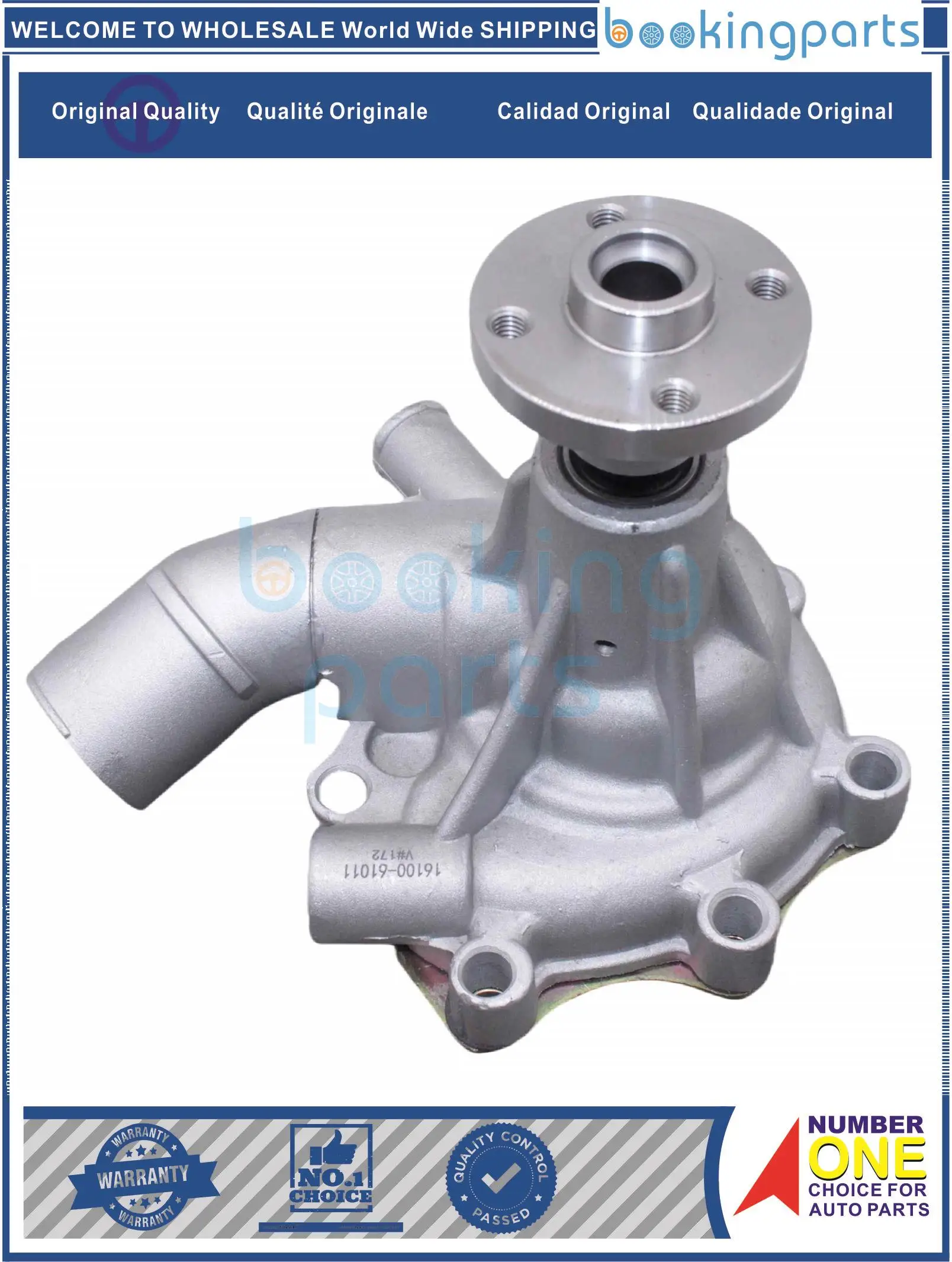 Water Pump For TOYOTA HEAVY DUTY TRUCK 69-01,LAND CRUISER 69-80 ,16100-61011,1610061041,T49,AW9189,1311125