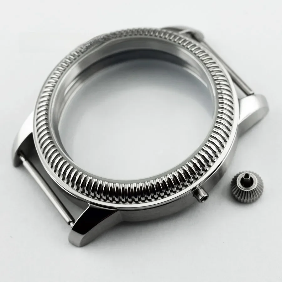 44mm sterylny zegarek ze stali 316L Case zegarek Shell Fit ETA 6497/6498 Seagull ST36 ruch — zdjęcie 2