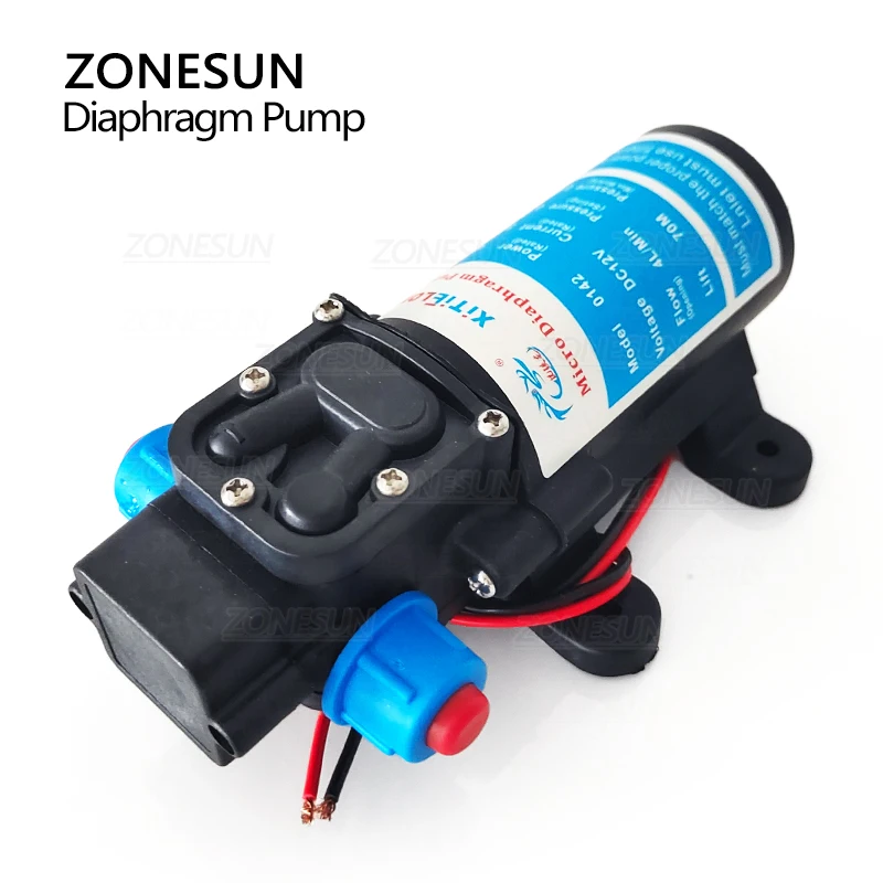 ZONESUN pompa membranowa 4L napełniarka akcesoria część