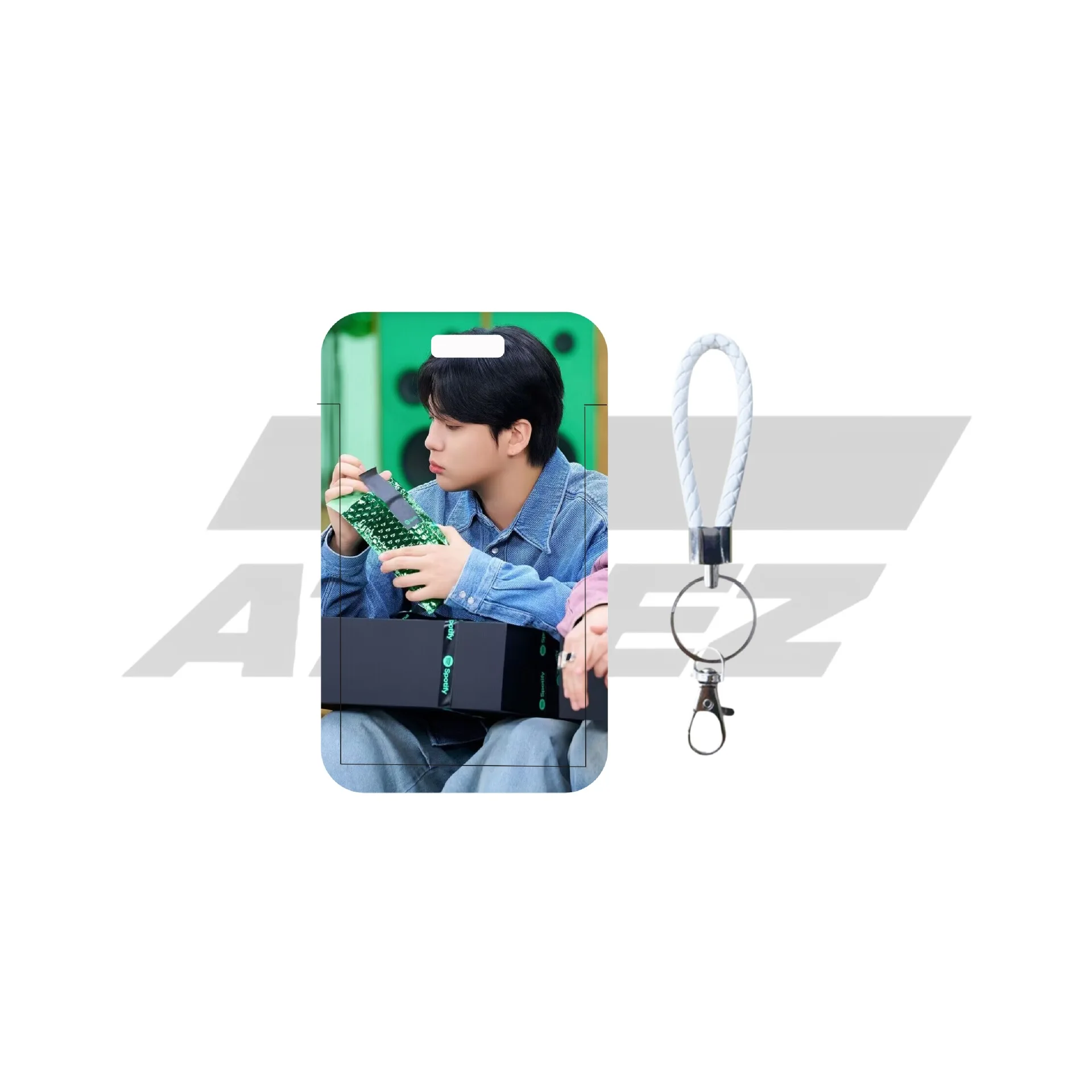 Idol ATEEZ New Style Work ID Holder Student Campus Card Holder Mingi Yunho Seonghwa Jongho San Yeosang Wooyoung Fans Gifts