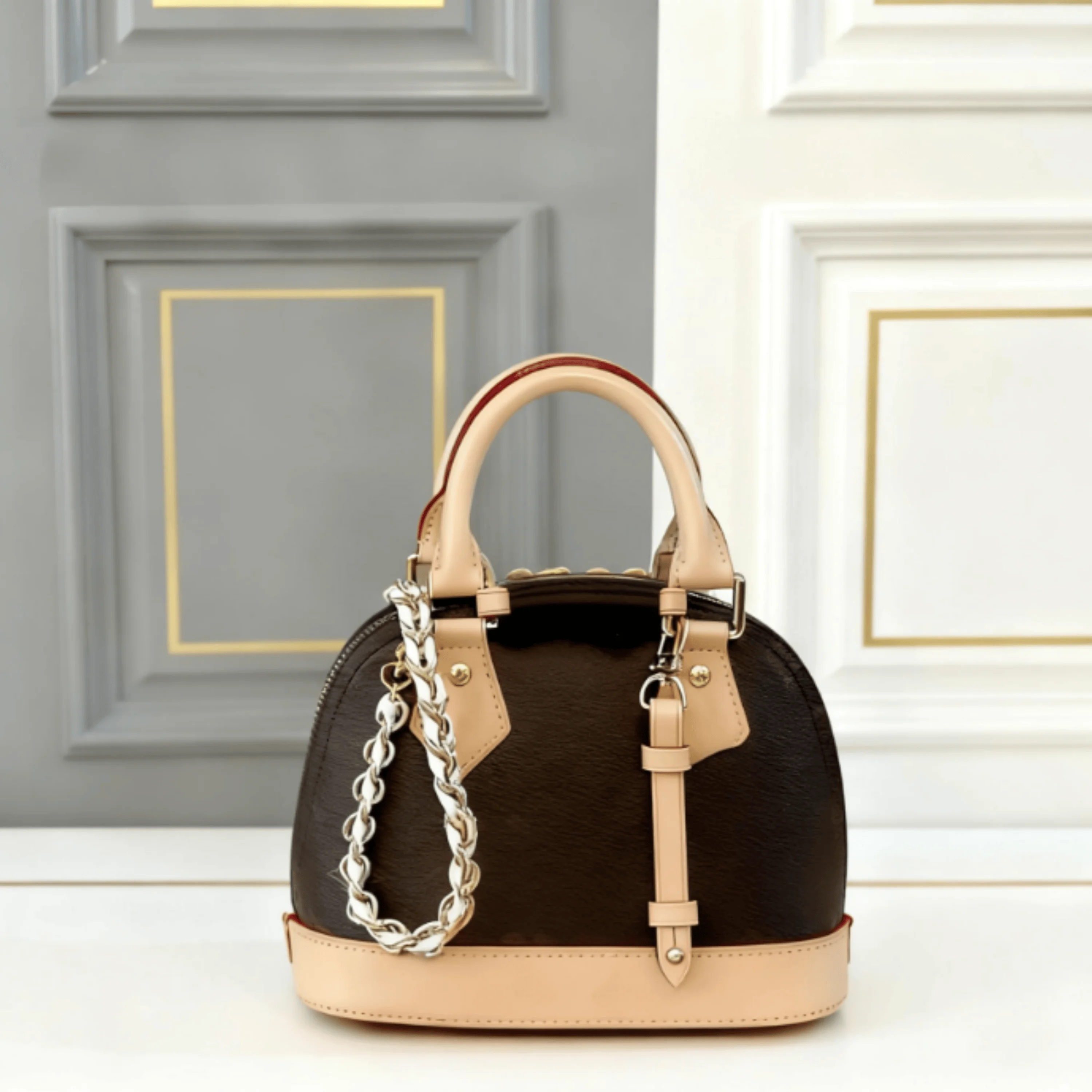 

2025 Women Shell Bag Fashion Simple Small Classic Casual Christmas Gift Color Retro Color Unique Bag 20×15cm