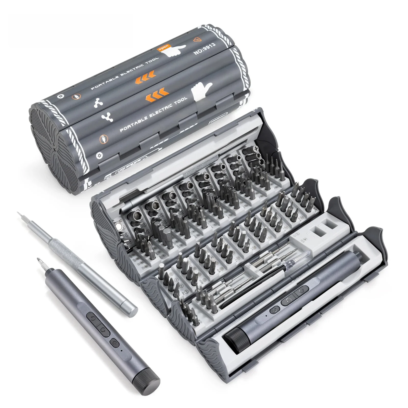 VMAN 138 in 1 Electric Precision Cordless Screwdriver set Magnetic Bits Laptop PC iPhone Glasses Repair Tool Multifunction Kit