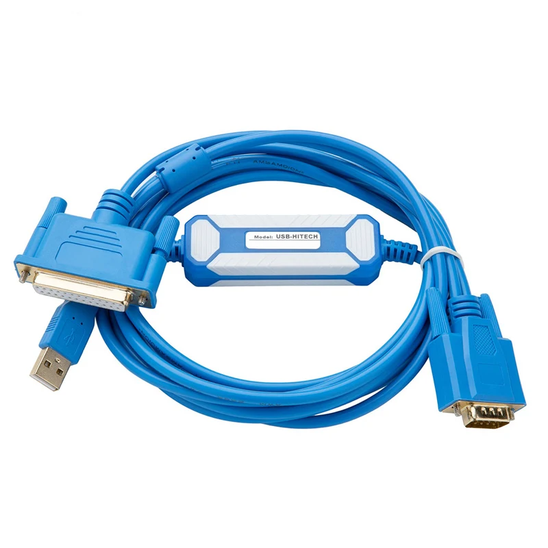 

Upgraded Cable USB-HITECH Programming Cable Suitable Hitech PWS1711 6600 5610 6500 Touch Screen USB-1711/6600 2.5M