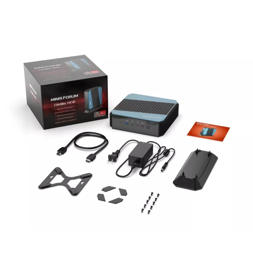 Купить 10 получить 5 бесплатных мини-ПК MINISFORUM EliteMini HX90 (500 Гб SSD, AMD Ryzen 9, 4,60 ГГц, 32 ГБ)