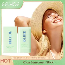 Centella Sunscreen Stick SPF50+ Sun Protection Waterproof Sweatproof Oil Control Moisturizing Sun Block Anti Sunburn Suns Cream