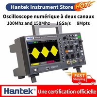 Hantek Digital Oscilloscope DSO2C10 2C15 2D10 2D15 Dual Channels 100Mhz/Mhz Signal producer Voltmeter Frequency Meter