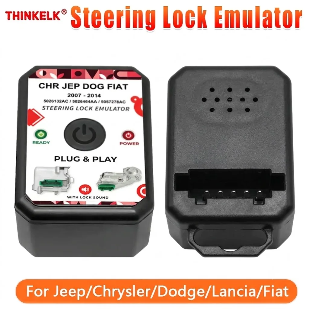 ESL Electronic Steering Lock Emulator Simulator For Jeep/Chrysler/Dodge/Fiat With Lock Sound No Programming Required Plug&StarSt