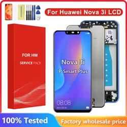 6.3 inch For Huawei Nova 3i LCD INE-LX1 Display INE-LX2 Touch Screen Replacement For P Smart Plus 2018 LCD INE-LX2r Display