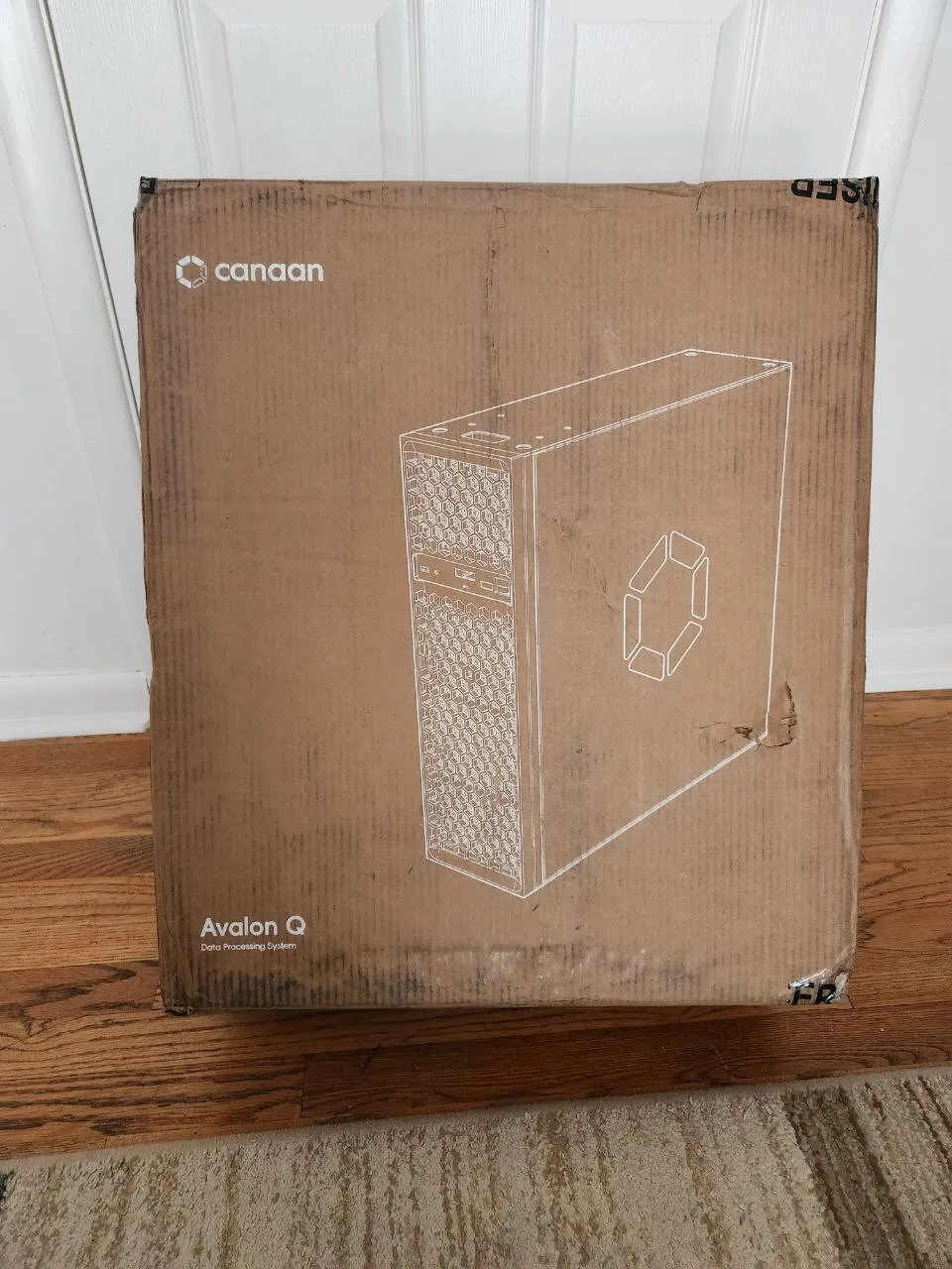 

JD Canaan Avalon Q 90TH/s Bitcoin Miner - 18.6J/TH 1674W ASIC Miner