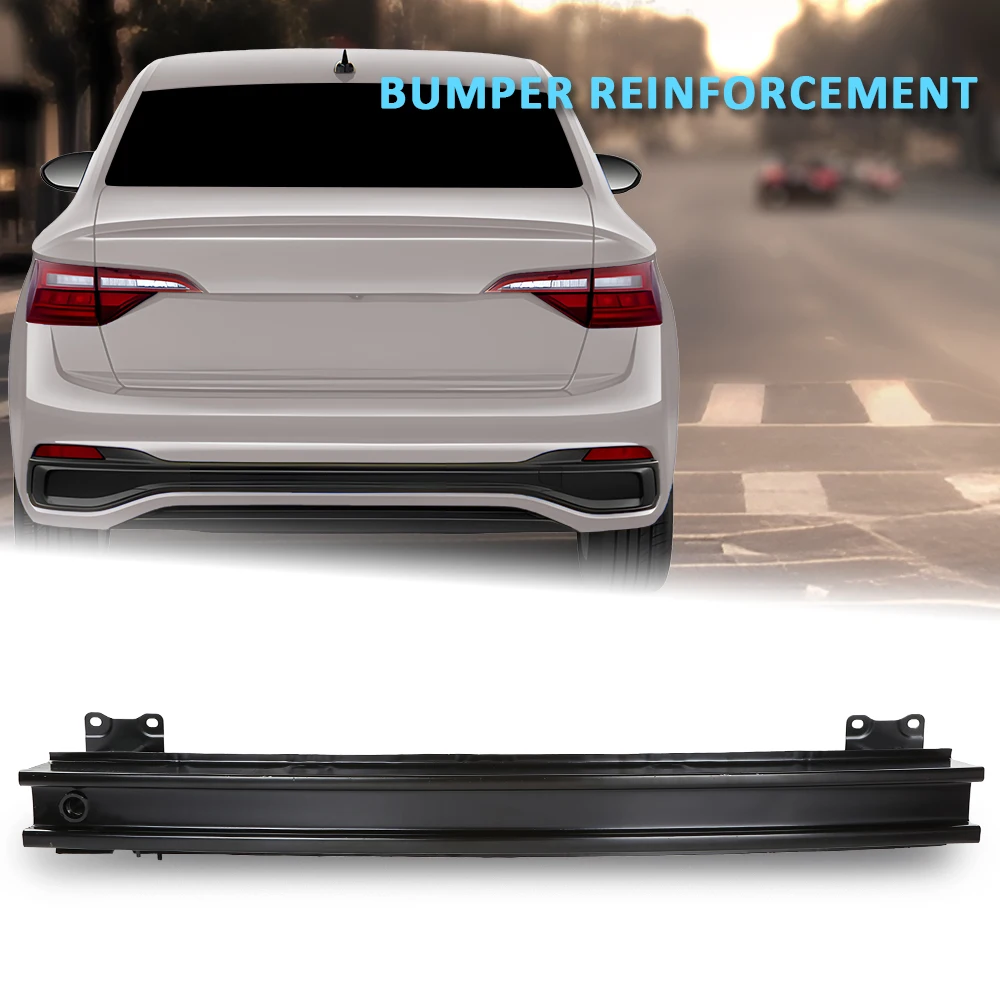 

Усиление заднего бампера автомобиля, железный 17A807305E, подходит для 2019 2020 2021 2022 2023 Vw Volkswagen Jetta 17A807305E, Vw1106136, черный