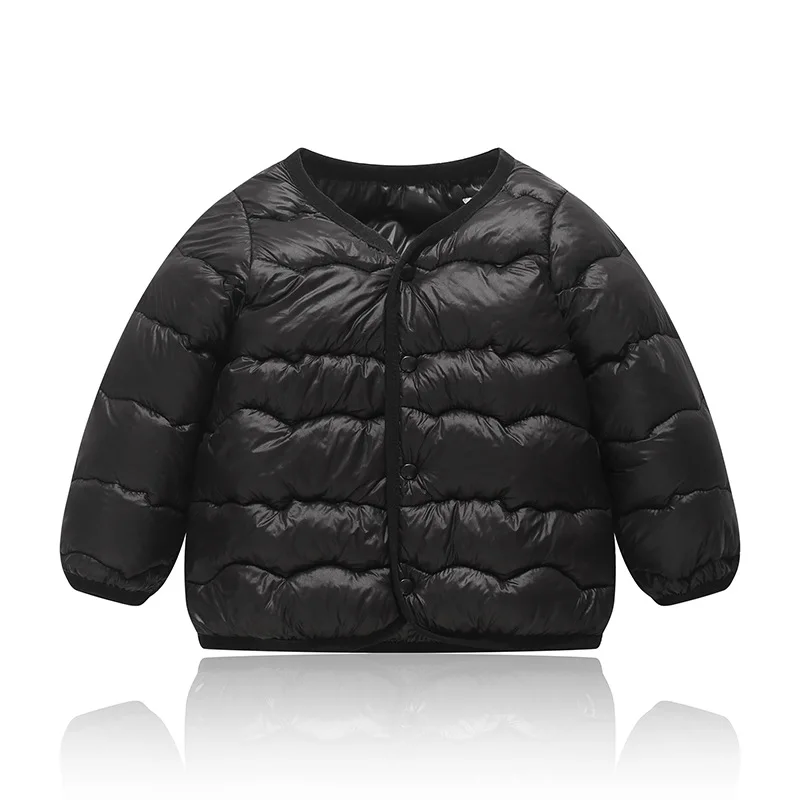 Girls plush short jacket 2026 autumn/winter new floral button cotton corduroy goose children\'s plush thickened jacket Down Jacke