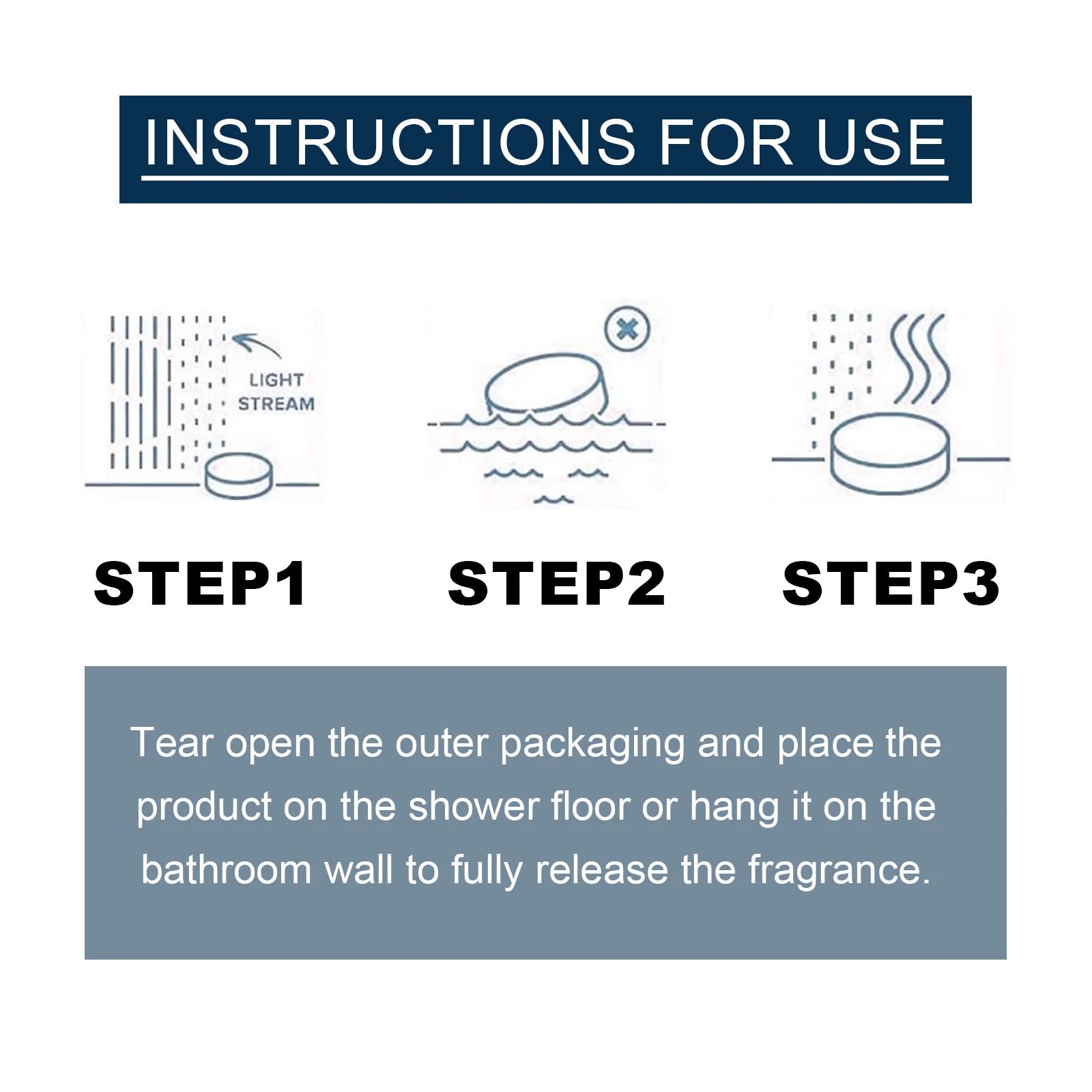 Eelhoe دش حزم نظيفة ترطيب الجلد تحمل العطر معك منعش الترطيب الروائح حمام تنظيف أقراص 6 قطعة