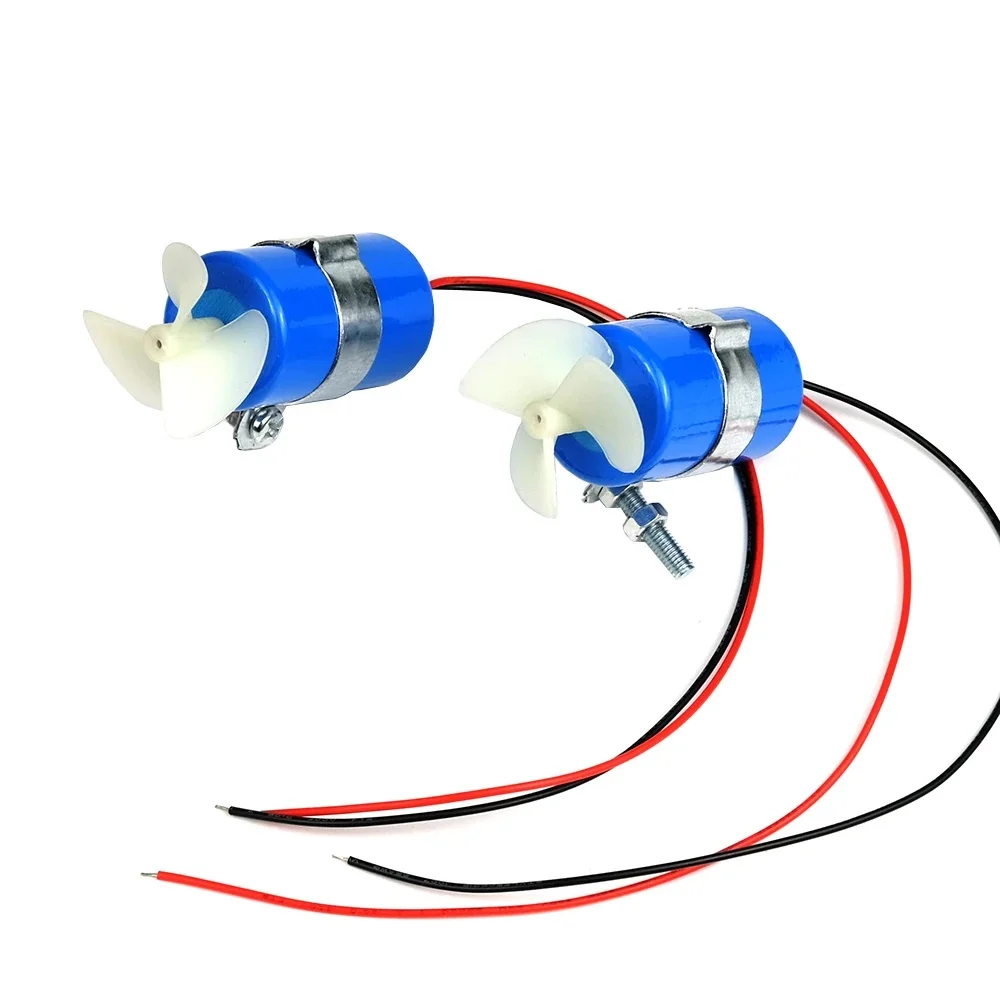 Propulseur de moteur sous-marin de bateau à réaction RC, 7.4V, 16800 tr/min, CW, CCW, hélice à 3 pales, bricolage, micro robot ROV, pièce sous-marine de bateau à appâts