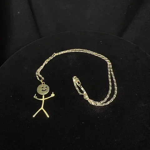 फैशनेबल महिलाओं का हार, यूनिसेक्स - सोने का आकर्षक छोटे लोगों का हार न्यूनतम आभूषण उपहार 20 इंच उपहार आभूषण एच 8 best sales छोटा हार - №5