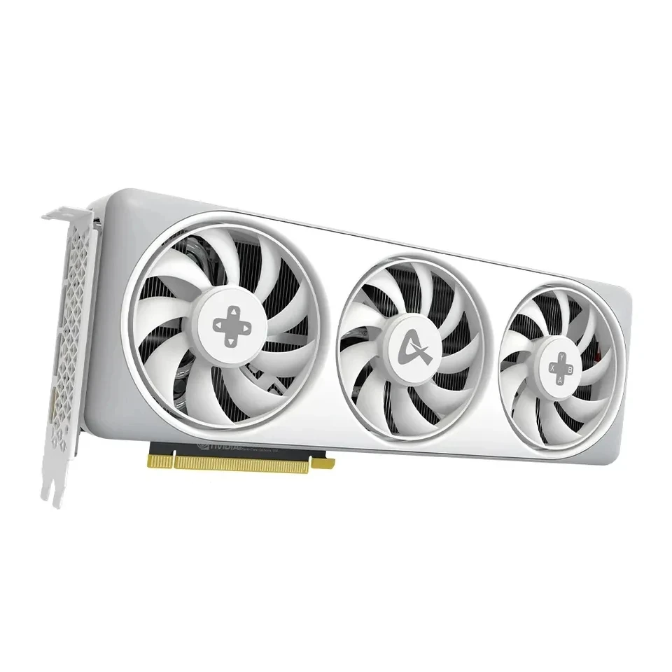 중고 RTX4070 SUPER X3W MAX 12GB RTX 4070TI 비디오 카드 GDDR6X NVIDIA 12GB 192비트 16핀 비디오 카드 게이밍 비디오 카드
