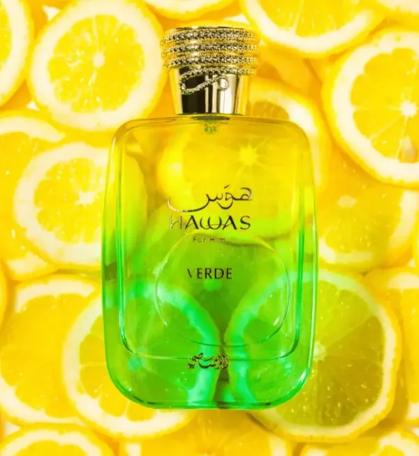

Rasasi Hawas Verde For Him Men's Eau de Parfum 100ml Fresh Citrus Woody Fragrance